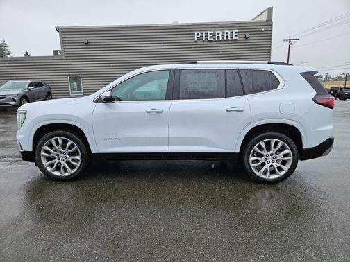 White 2026 GMC Acadia Denali