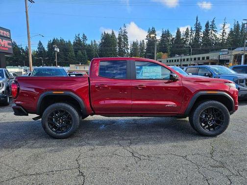 Volcanic Red 2026 GMC Canyon AT4