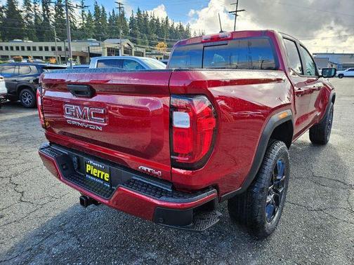 Volcanic Red 2026 GMC Canyon AT4