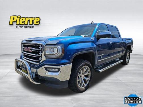 Blue Metallic 2017 GMC Sierra 1500 SLT