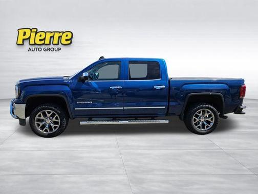 Blue Metallic 2017 GMC Sierra 1500 SLT