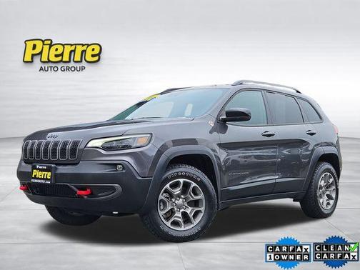Granite Crystal Clearcoat Metallic 2022 Jeep Cherokee Trailhawk