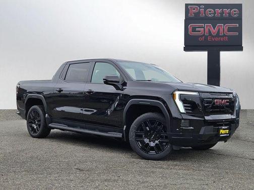 Onyx Black 2026 GMC Sierra EV Elevation