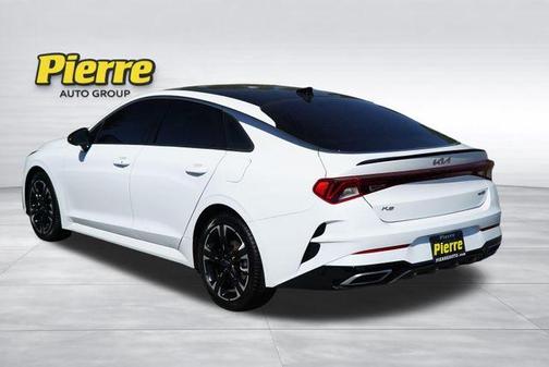 White Pearl 2022 Kia K5 GT-Line