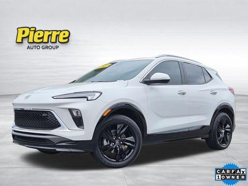 Summit White 2024 Buick Encore GX Sport Touring