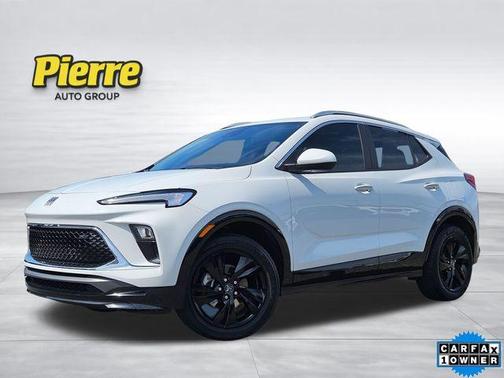 Summit White 2024 Buick Encore GX Sport Touring