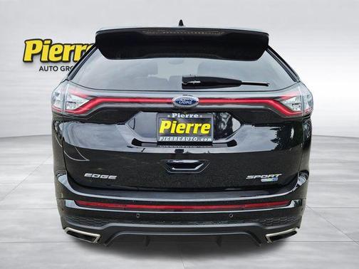 Shadow Black 2018 Ford Edge Sport