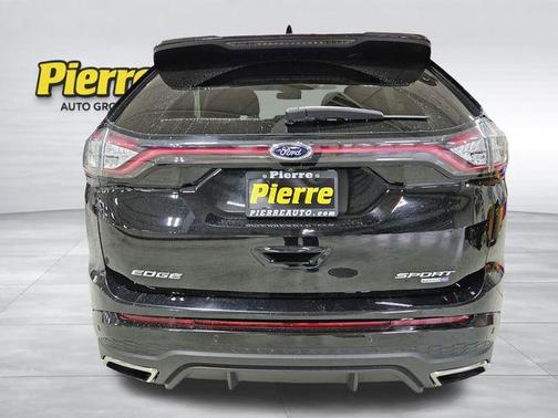 Shadow Black 2018 Ford Edge Sport