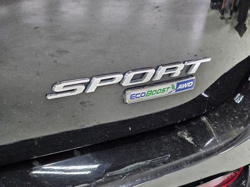 Shadow Black 2018 Ford Edge Sport