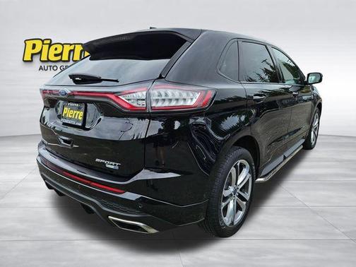 Shadow Black 2018 Ford Edge Sport