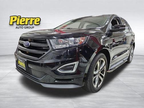 Shadow Black 2018 Ford Edge Sport