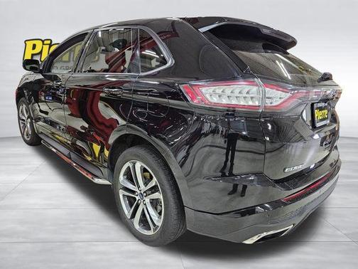 Shadow Black 2018 Ford Edge Sport