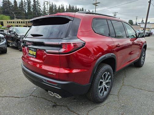 Volcanic Red 2026 GMC Acadia AT4