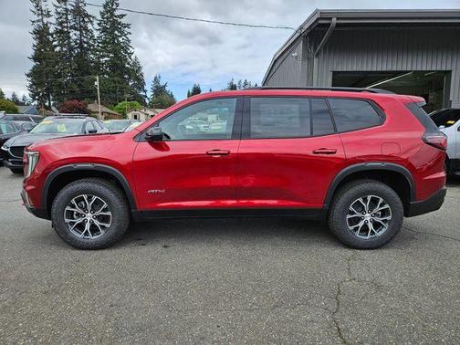 Volcanic Red 2026 GMC Acadia AT4