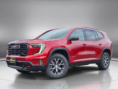 Volcanic Red 2026 GMC Acadia AT4