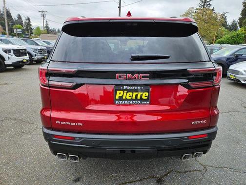 Volcanic Red 2026 GMC Acadia AT4