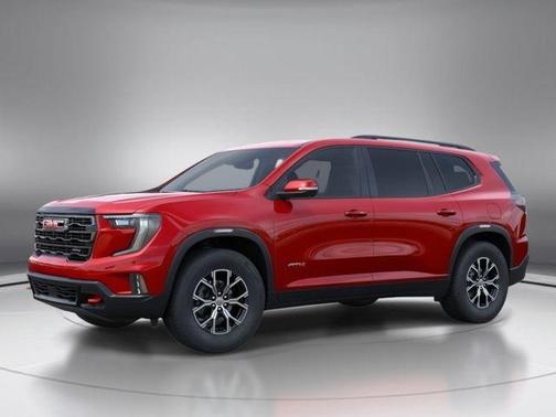 Volcanic Red 2026 GMC Acadia AT4