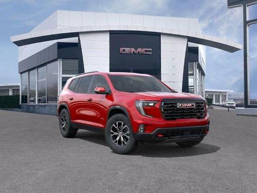 Volcanic Red 2026 GMC Acadia AT4