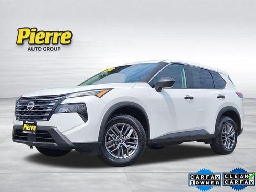 Glacier White 2024 Nissan Rogue S
