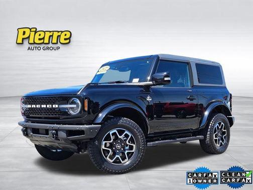 Shadow Black 2022 Ford Bronco Outer Banks
