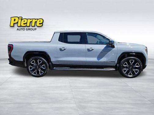 Gray 2025 GMC Sierra EV Denali