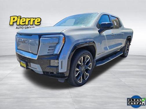 Gray 2025 GMC Sierra EV Denali