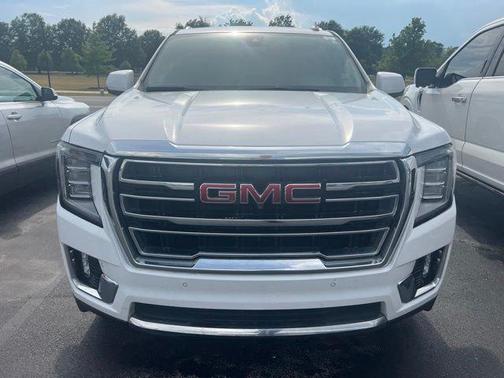 Summit White 2021 GMC Yukon SLT