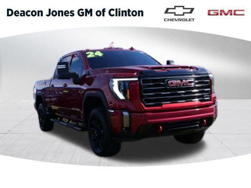 Volcanic Red Tintcoat 2024 GMC Sierra 2500 AT4