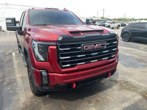 Volcanic Red Tintcoat 2024 GMC Sierra 2500 AT4