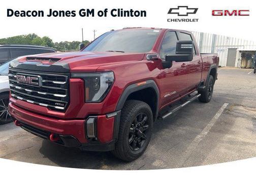 Volcanic Red Tintcoat 2024 GMC Sierra 2500 AT4