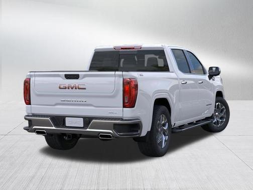 Glacier White Tricoat 2026 GMC Sierra 1500 SLT