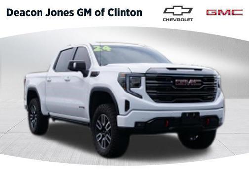 Summit White 2024 GMC Sierra 1500 AT4