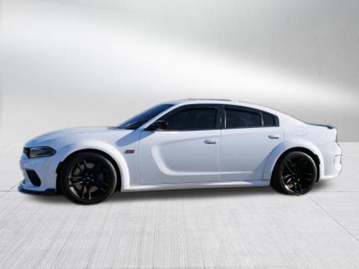 White Knuckle Clearcoat 2023 Dodge Charger Scat Pack