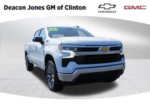 Summit White 2026 Chevrolet Silverado 1500 LT