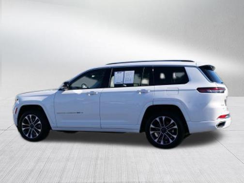 Bright White Clearcoat 2022 Jeep Grand Cherokee L Overland