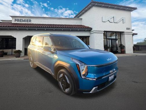 Ocean Blue 2024 Kia EV9 Wind