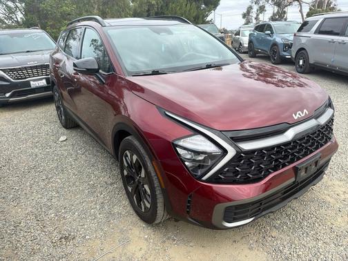 Red 2023 Kia Sportage Plug-In Hybrid X-Line