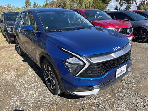 Sapphire Blue 2023 Kia Sportage EX