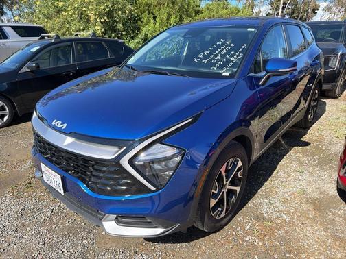 Sapphire Blue 2023 Kia Sportage EX