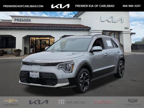 Steel Gray 2023 Kia Niro EV Wind