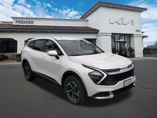 Snow White Pearl 2023 Kia Sportage Hybrid LX