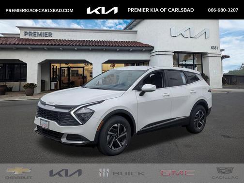 Snow White Pearl 2023 Kia Sportage Hybrid LX