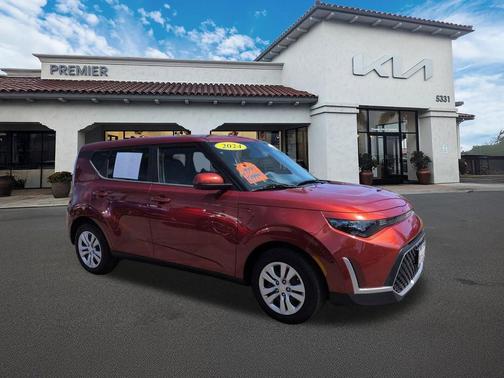 Orange 2024 Kia Soul LX