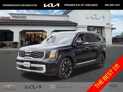 Ebony Black 2024 Kia Telluride SX-Prestige