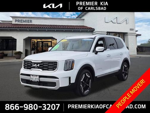 White Pearl 2024 Kia Telluride S