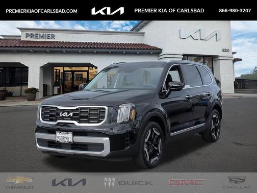 Ebony Black 2023 Kia Telluride S