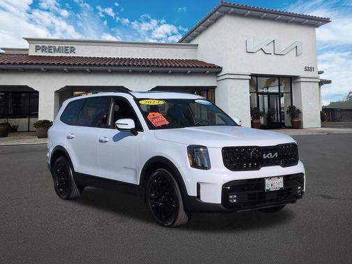 White Pearl 2024 Kia Telluride SX-Prestige X-Line