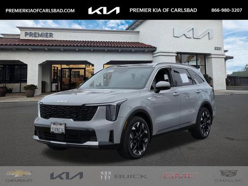 Gray 2025 Kia Sorento EX
