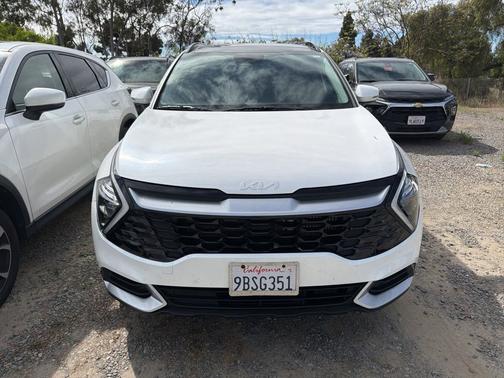 Snow White Pearl 2023 Kia Sportage Hybrid EX