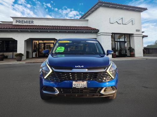 Sapphire Blue 2023 Kia Sportage EX